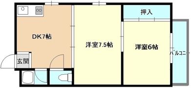 タカイレジデンスの間取り画像
