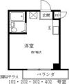 シャルム富士の間取り画像