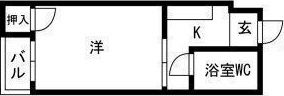 エルパラッツォ玉出（メゾン美也パートII）の間取り画像