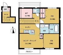 センチュリーコンフォート A棟の間取り画像