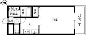 アンプルール クラージュヴィーヴルの間取り画像