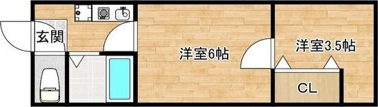 山本住宅の間取り画像
