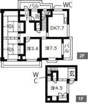 辰野マンションの間取り画像