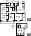 辰野マンションの間取り画像