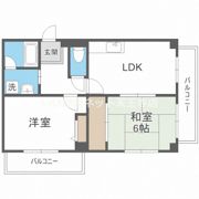 サニーハイツ金田2の間取り画像
