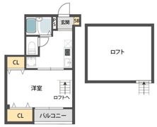 ユーべ今福の間取り画像
