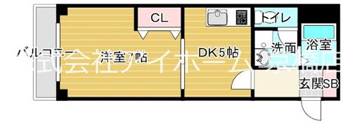メゾン・ド・ハローの間取り画像