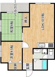 ブルーシャトーの間取り画像