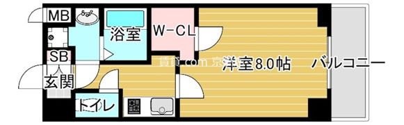 SPコート大阪城東の間取り画像