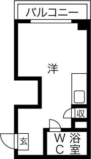 シティハイツ千種の間取り画像