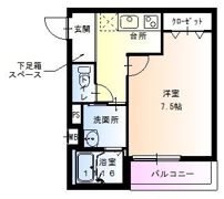 フジパレス加美東の間取り画像