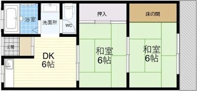 サニーハイツの間取り画像