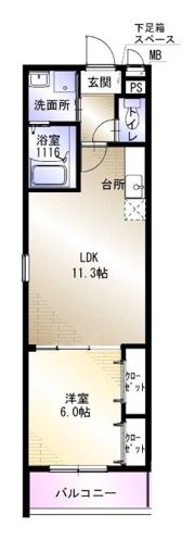 grand cielの間取り画像