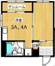 プレアール瓜破西の間取り画像