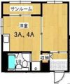 プレアール瓜破西の間取り画像