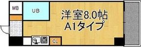 フラット平野南の間取り画像