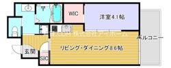 アドバンス上町台シュタットの間取り画像