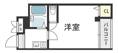 ロイヤルメゾン生野の間取り画像