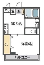 インフィルドIIの間取り画像
