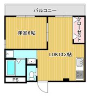 相原マンションの間取り画像