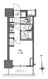 S-RESIDENCE南堀江の間取り画像