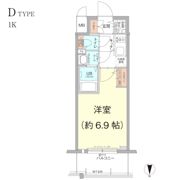 エスリード難波ザ・ブライトの間取り画像
