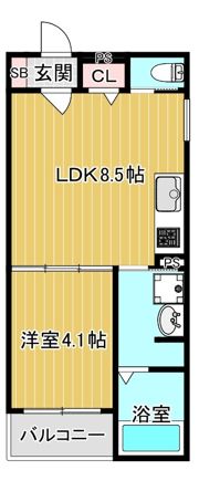 F asecia beidの間取り画像