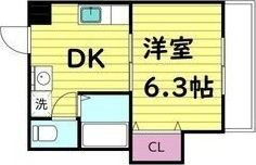 レジデンス緑橋の間取り画像