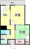 ビスタ桃谷の間取り画像