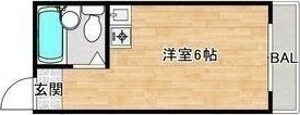 サンパレス巽の間取り画像