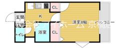 M’Sレジデンス城東中央の間取り画像