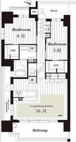 グランアッシュ大正ステーションフロントの間取り画像