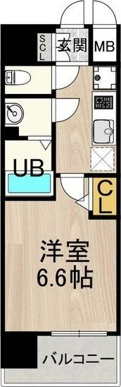 メルディア大正D.C.の間取り画像