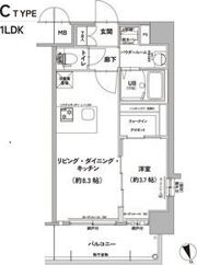 エスリード大阪リブレの間取り画像