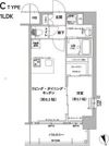 エスリード大阪リブレの間取り画像
