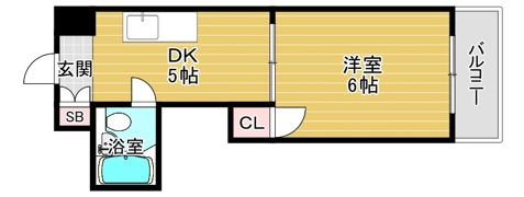 レジデンス都島の間取り画像