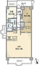グリーンコーポ大正の間取り画像