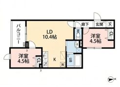 STELLA VITA石津（ステラヴィータ）の間取り画像