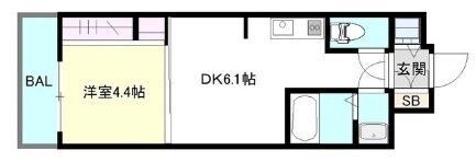 SOAR堺綾之町の間取り画像