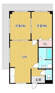 ライラックしのはらの間取り画像