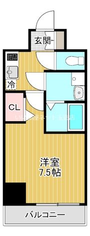ララプレイス四天王寺前夕陽ヶ丘プルミエの間取り画像