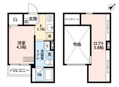 Secretariat（セクレタリアト）の間取り画像