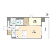 シャテーニュ上本町の間取り画像