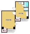 ゴトーハイツ高殿の間取り画像