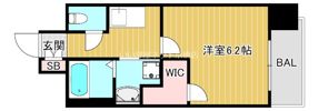 ジアコスモ京橋アクアの間取り画像