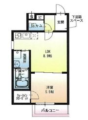 フジパレス若江岩田ノースの間取り画像