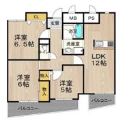 フレアコート京橋の間取り画像