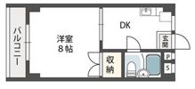 シャトー背戸口の間取り画像