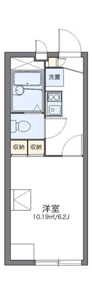レオパレス穂風の間取り画像