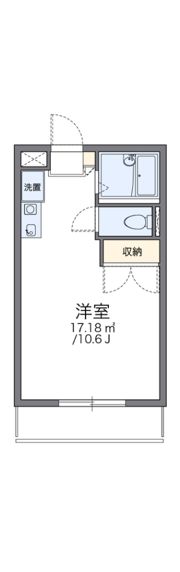 レオパレスフルヤの間取り画像